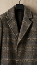Printed Brown Coat